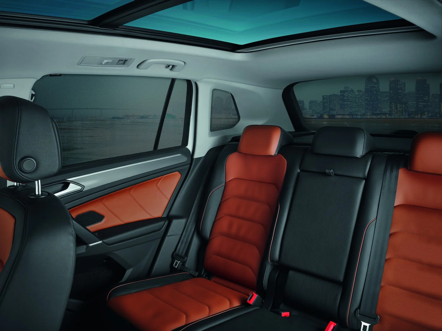 VW Rear Sunblind Set - Tiguan